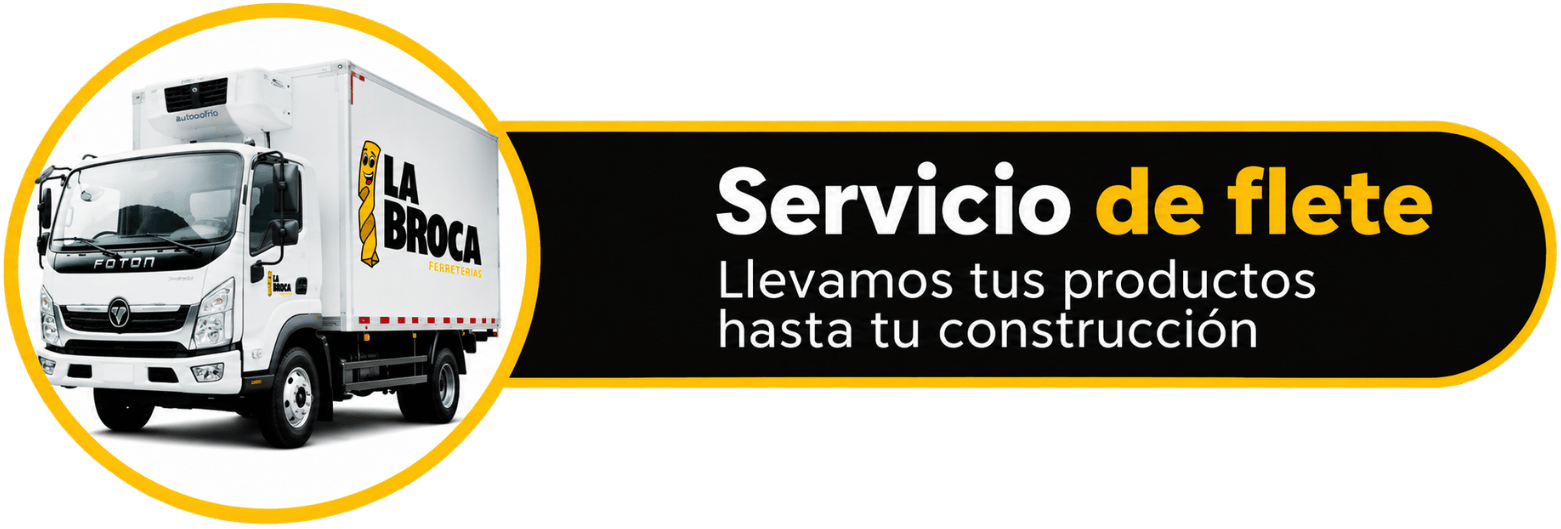 Servicio de flete La Broca Ferreterías